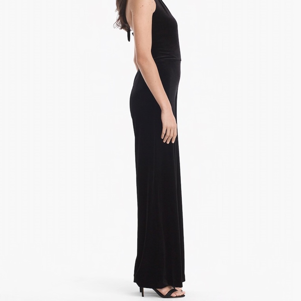 ❗️Closeout❗️WHBM🎄NWT Jumpsuit Velvet FIRM PRICE - Picture 4 of 8